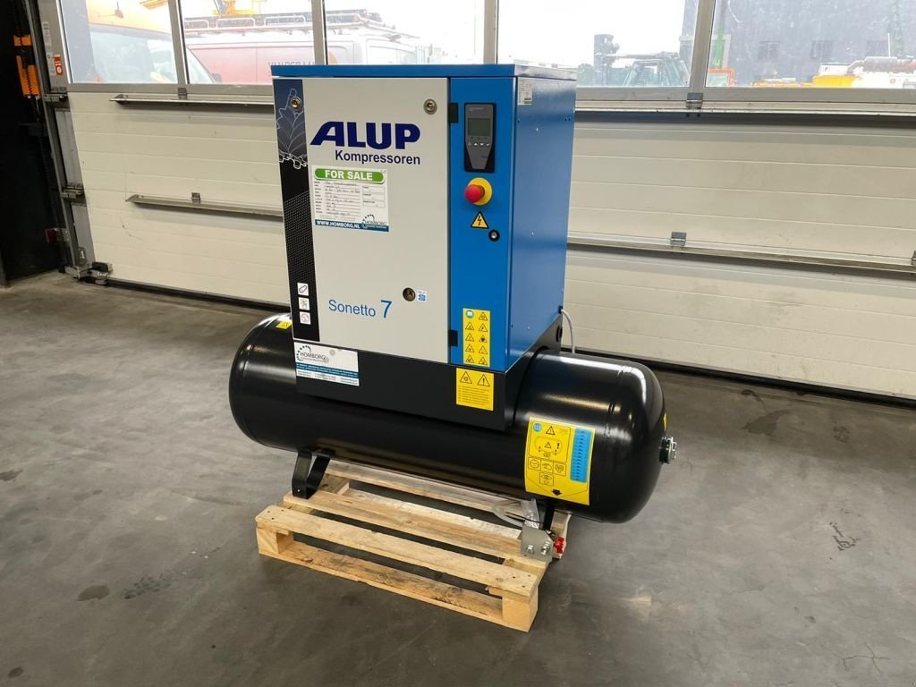 Kompressor от тип Alup Sonetto 7.5 + 200 Elektrische Schroefcompressor 5.5 kw 780 L / m, Neumaschine в VEEN (Снимка 4)