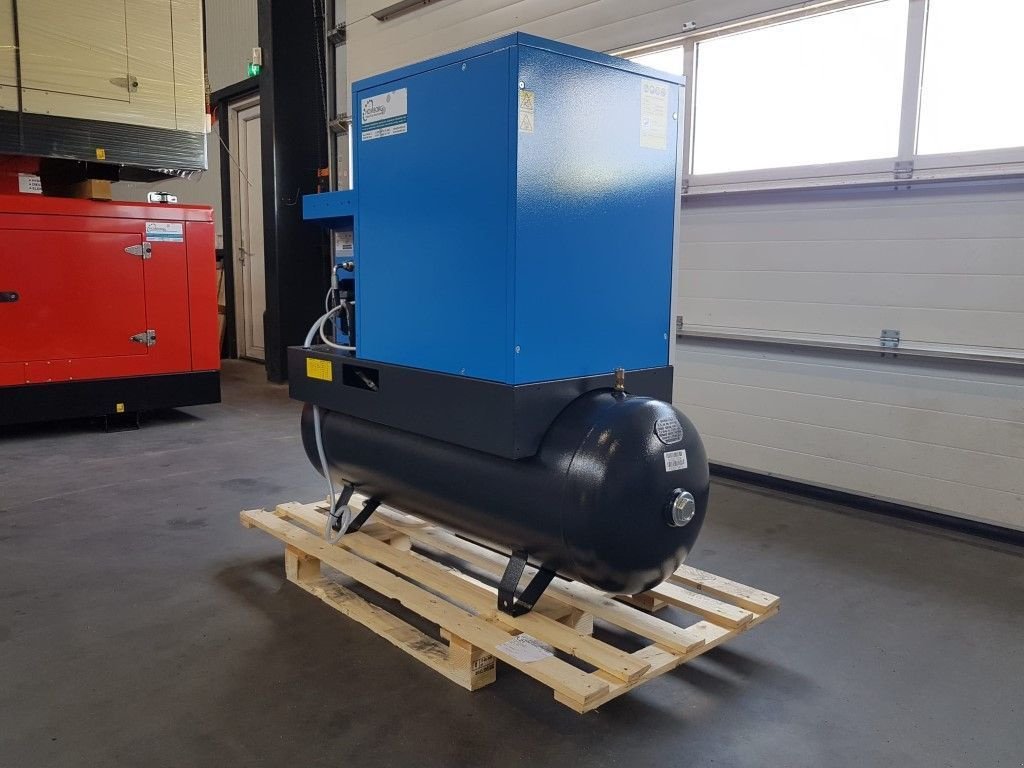 Kompressor del tipo Alup Sonetto 7.5 + 200 Elektrische Schroefcompressor met ketel en dro, Neumaschine en VEEN (Imagen 8)