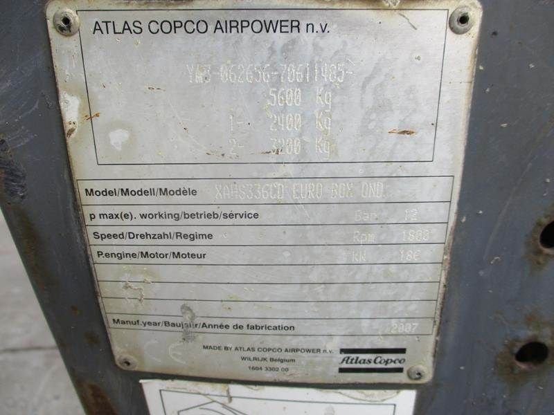 Kompressor des Typs Atlas Copco XAHS 336 CD, Gebrauchtmaschine in Waregem (Bild 11)