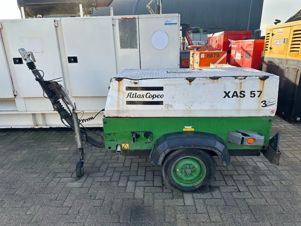 Kompressor typu Atlas Copco XAS 57 DD Deutz 3 m3 / min 23 kW 7 Bar Mobiele Diesel Compressor, Gebrauchtmaschine v VEEN (Obrázek 1)