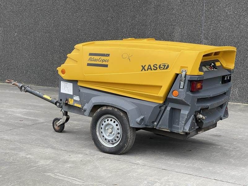 Kompressor Türe ait Atlas Copco XAS 57 DD, Gebrauchtmaschine içinde Waregem (resim 11)