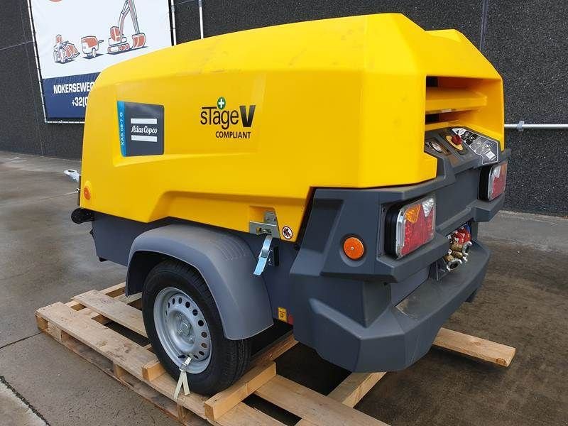 Kompressor del tipo Atlas Copco XAS 58-7 G 6 WHEELS N.B., Gebrauchtmaschine In Waregem (Immagine 11)