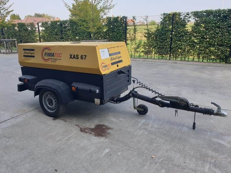 Kompressor a típus Atlas Copco XAS 67 DD - G, Gebrauchtmaschine ekkor: Waregem (Kép 11)