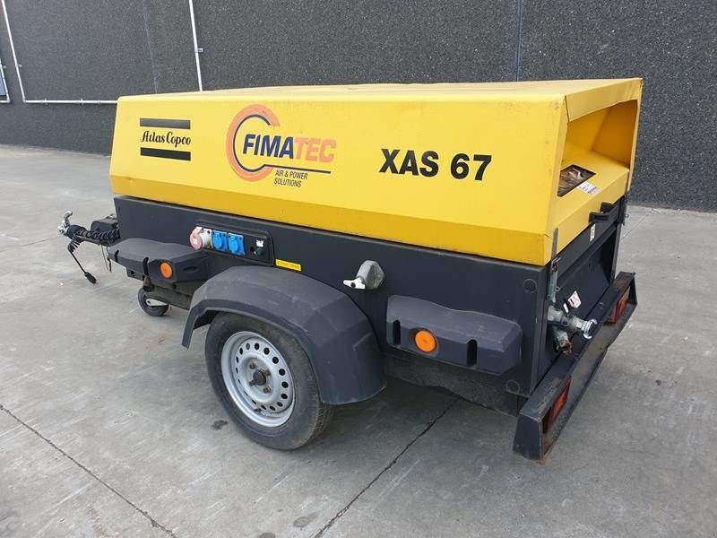 Kompressor του τύπου Atlas Copco XAS 67 DD - G, Gebrauchtmaschine σε Waregem (Φωτογραφία 3)