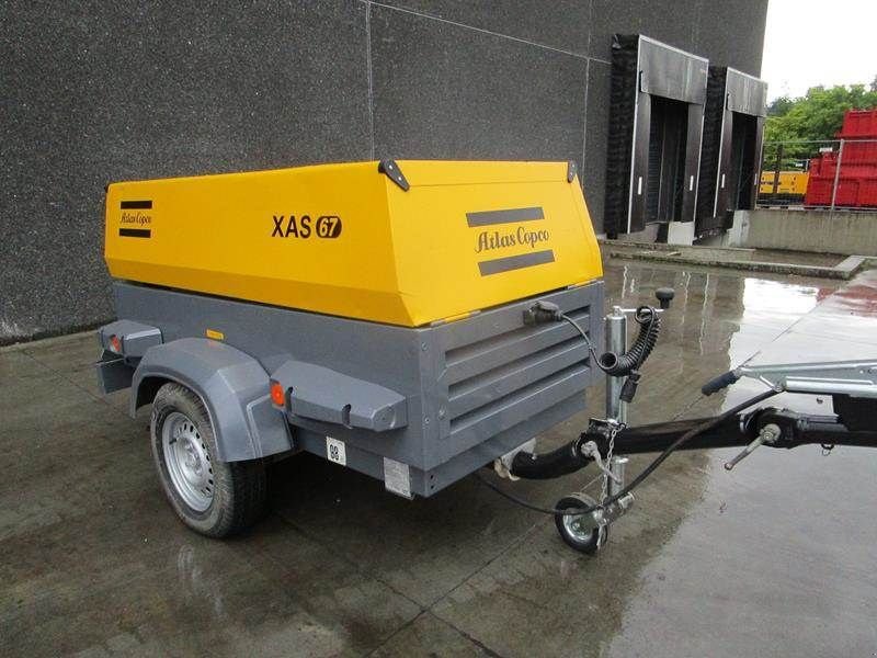 Kompressor a típus Atlas Copco XAS 67 DD - N - G, Gebrauchtmaschine ekkor: Waregem (Kép 1)