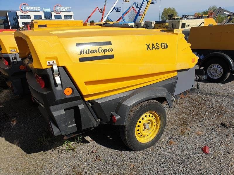 Kompressor tipa Atlas Copco XAS 67 DD - N, Gebrauchtmaschine u Waregem (Slika 1)