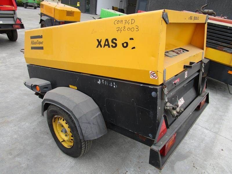 Kompressor du type Atlas Copco XAS 67 DD, Gebrauchtmaschine en Waregem (Photo 10)