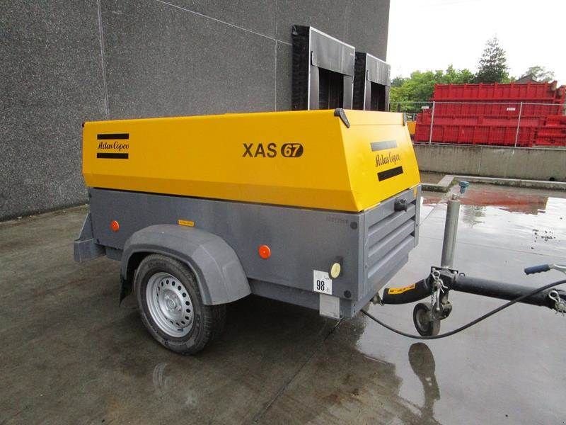 Kompressor tip Atlas Copco XAS 67 - N, Gebrauchtmaschine in Waregem (Poză 1)