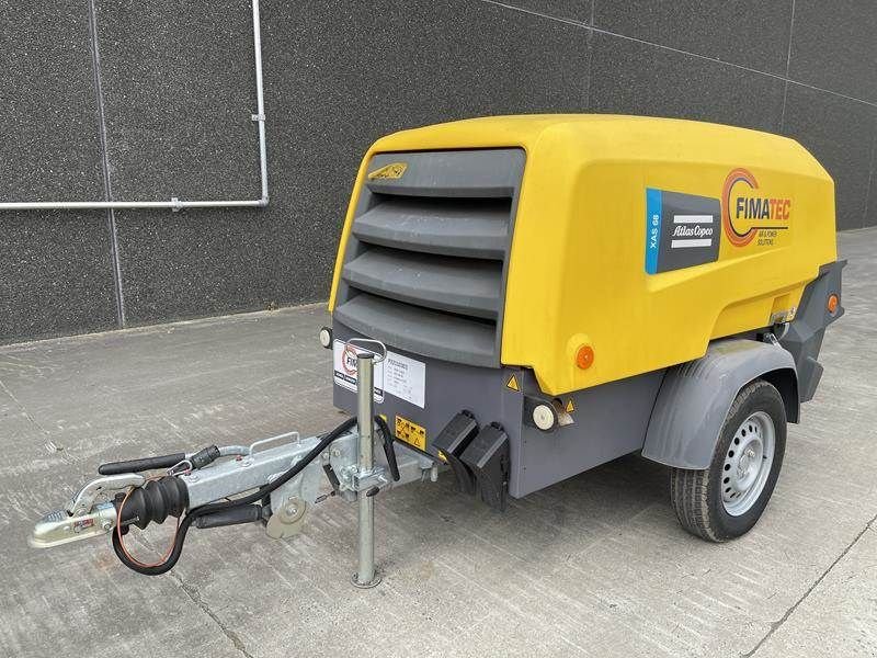 Kompressor tip Atlas Copco XAS 68 KD - N WHEELS W.B. DIN EYE, Gebrauchtmaschine in Waregem (Poză 2)