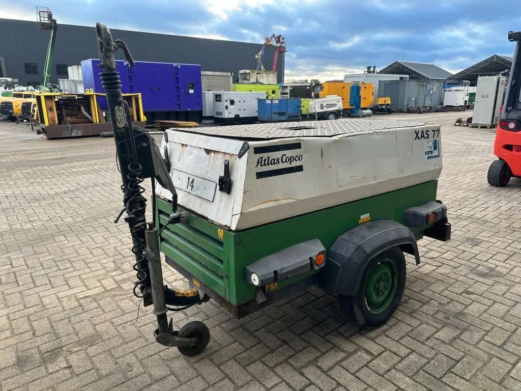 Kompressor del tipo Atlas Copco XAS 77 Deutz 4.3 m3 / min 31.5 kW 7 Bar Mobiele Diesel Compresso, Gebrauchtmaschine en VEEN (Imagen 9)