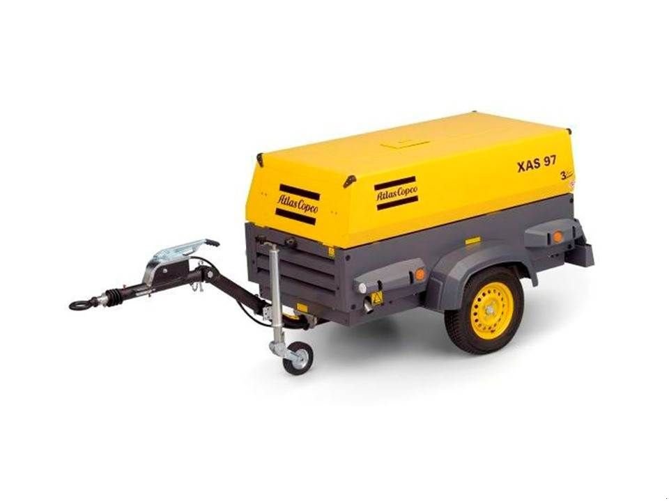 Kompressor za tip Atlas Copco XAS 97 DD - N WHEELS, Gebrauchtmaschine u Waregem (Slika 1)