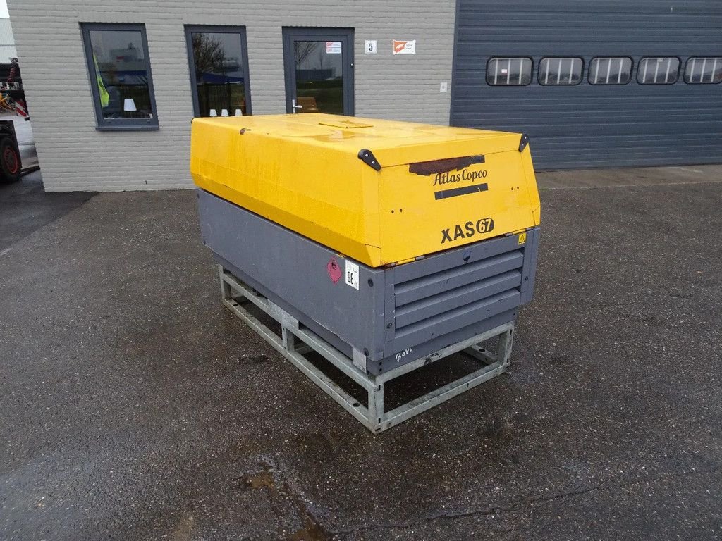 Kompressor del tipo Atlas Copco XAS67, Gebrauchtmaschine en Zutphen (Imagen 3)