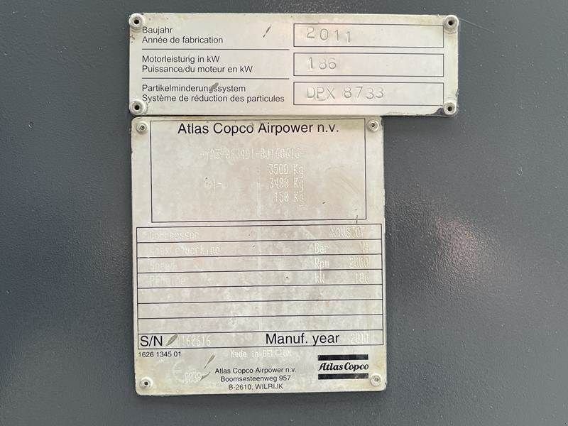 Kompressor от тип Atlas Copco XAVS 307 CD, Gebrauchtmaschine в Waregem (Снимка 5)