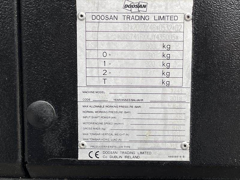 Kompressor typu Doosan 7 / 41 - N, Gebrauchtmaschine v Waregem (Obrázek 3)