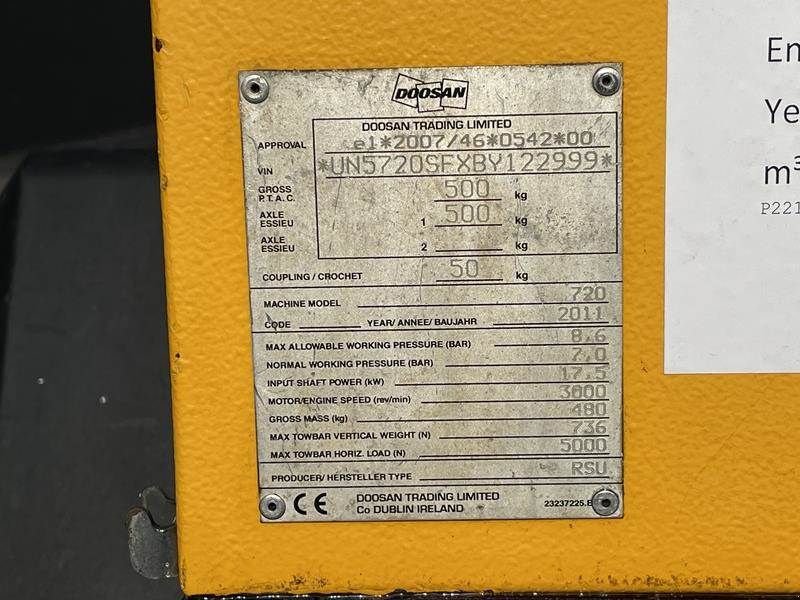 Kompressor tipa Ingersoll Rand 7 / 20, Gebrauchtmaschine u Waregem (Slika 4)