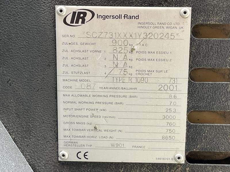 Kompressor tip Ingersoll Rand 7 / 31, Gebrauchtmaschine in Waregem (Poză 5)