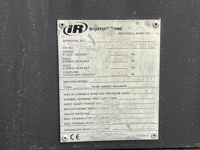 Kompressor du type Ingersoll Rand 7 / 41, Gebrauchtmaschine en Waregem (Photo 3)