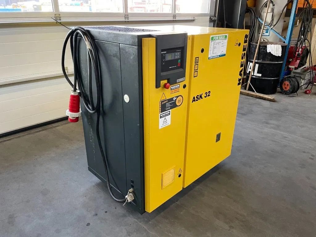 Kompressor typu Kaeser ASK 32 elektrische schroefcompressor 18,5 KW 3.500 L/min. 8 Bar, Gebrauchtmaschine v VEEN (Obrázok 2)