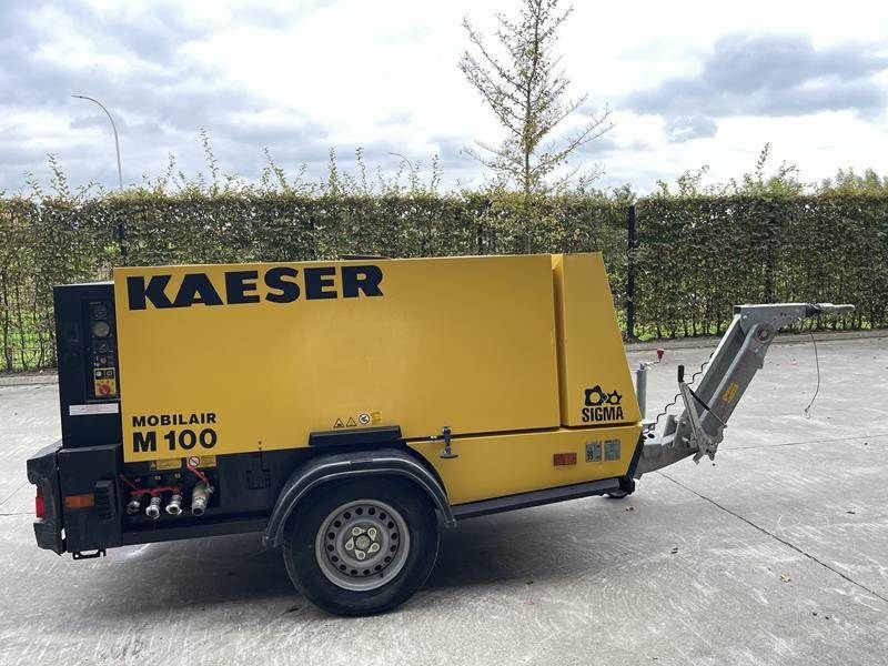 Kompressor Türe ait Kaeser M 100 - N, Gebrauchtmaschine içinde Waregem (resim 4)