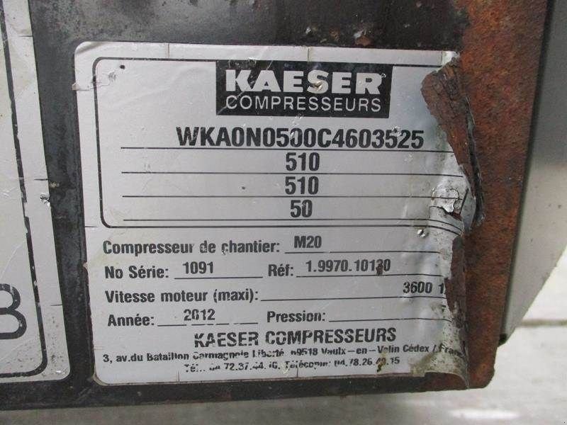 Kompressor Türe ait Kaeser M 20, Gebrauchtmaschine içinde Waregem (resim 7)