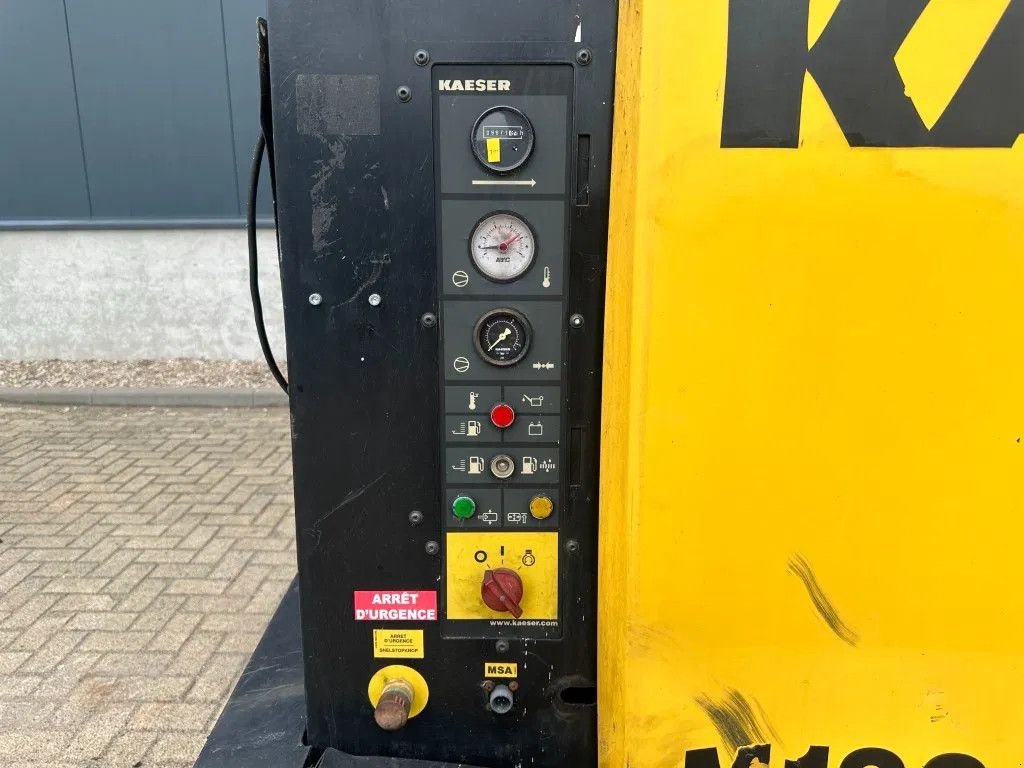 Kompressor Türe ait Kaeser M122 Deutz 11.1 m3 / min 10 Bar 83 kW Mobiele Diesel Compressor, Gebrauchtmaschine içinde VEEN (resim 11)