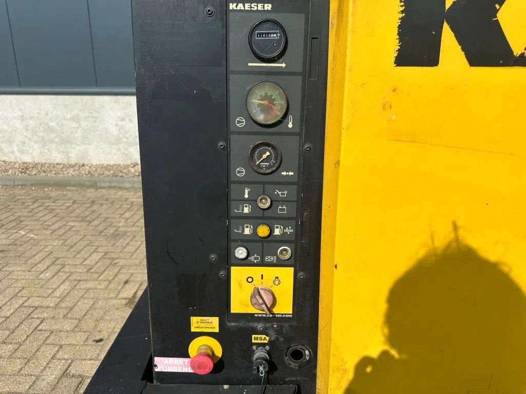 Kompressor del tipo Kaeser M122 Deutz 11.1 m3 / min 10 Bar 83 kW Mobiele Diesel Compressor, Gebrauchtmaschine en VEEN (Imagen 7)