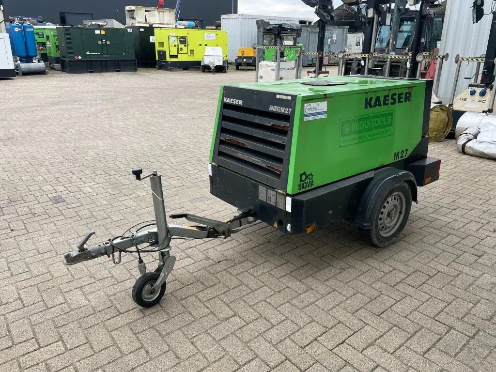 Kompressor tipa Kaeser M27 Kubota 2,7 m3 / min 7 Bar 18 kW Mobiele Silent Diesel Compre, Gebrauchtmaschine u VEEN (Slika 5)