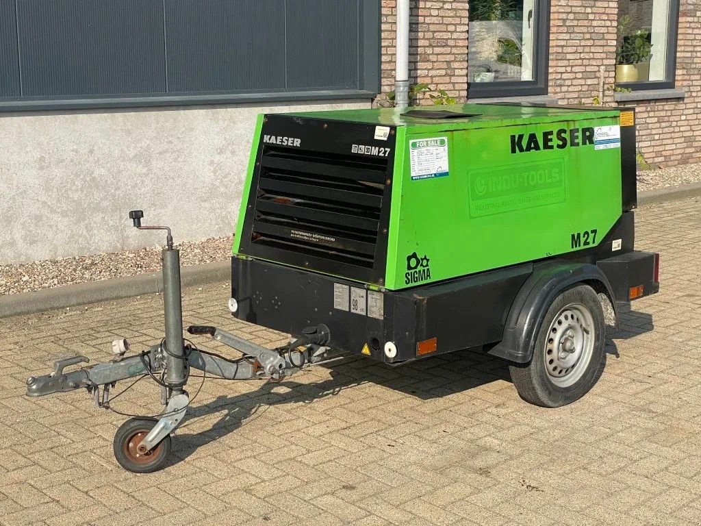 Kompressor tipa Kaeser M27 Kubota 2,7 m3 / min 7 Bar 18 kW Mobiele Silent Diesel Compre, Gebrauchtmaschine u VEEN (Slika 2)