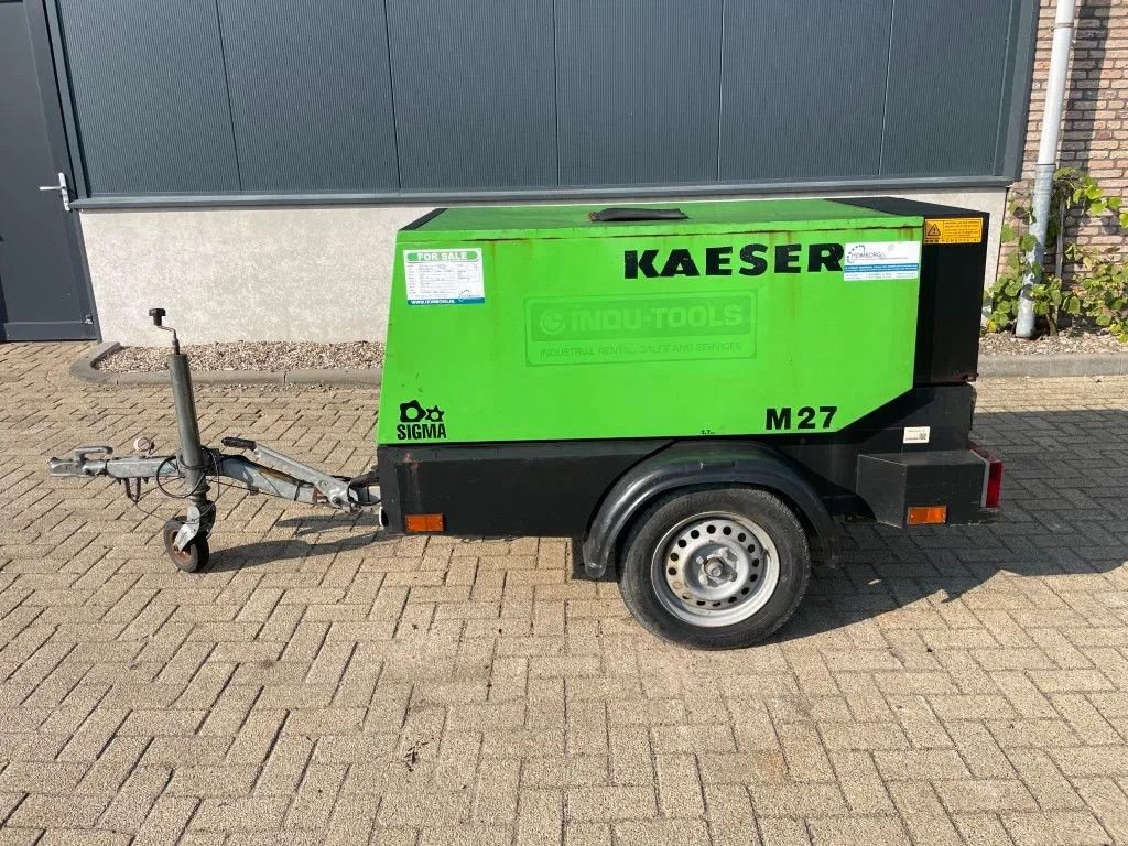 Kompressor des Typs Kaeser M27 Kubota 2,7 m3 / min 7 Bar 18 kW Mobiele Silent Diesel Compre, Gebrauchtmaschine in VEEN (Bild 1)