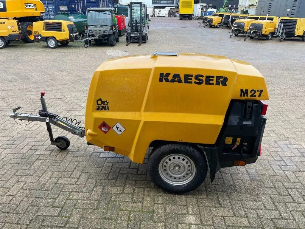 Kompressor типа Kaeser M27 Kubota 2,7 m3 / min 7 Bar 18 kW Mobiele Silent Diesel Compre, Gebrauchtmaschine в VEEN (Фотография 11)