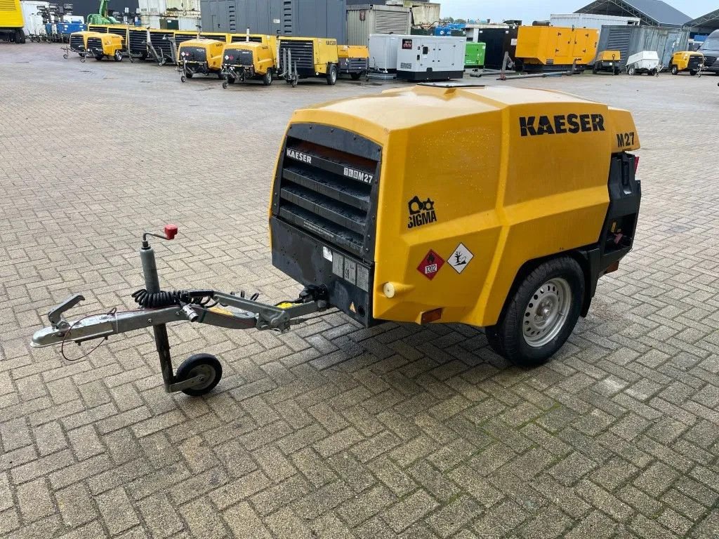 Kompressor del tipo Kaeser M27 Kubota 2,7 m3 / min 7 Bar 18 kW Mobiele Silent Diesel Compre, Gebrauchtmaschine In VEEN (Immagine 7)