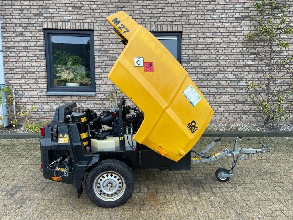 Kompressor del tipo Kaeser M27 Kubota 2,7 m3 / min 7 Bar 18 kW Mobiele Silent Diesel Compre, Gebrauchtmaschine en VEEN (Imagen 7)