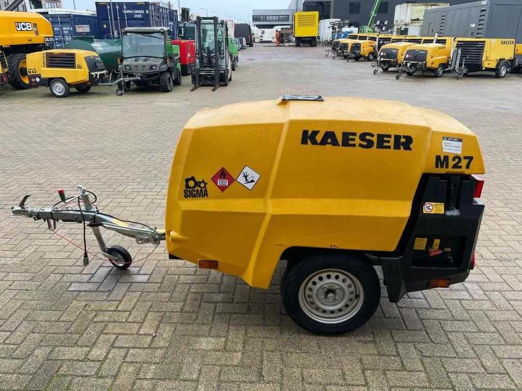 Kompressor a típus Kaeser M27 Kubota 2,7 m3 / min 7 Bar 18 kW Mobiele Silent Diesel Compre, Gebrauchtmaschine ekkor: VEEN (Kép 7)