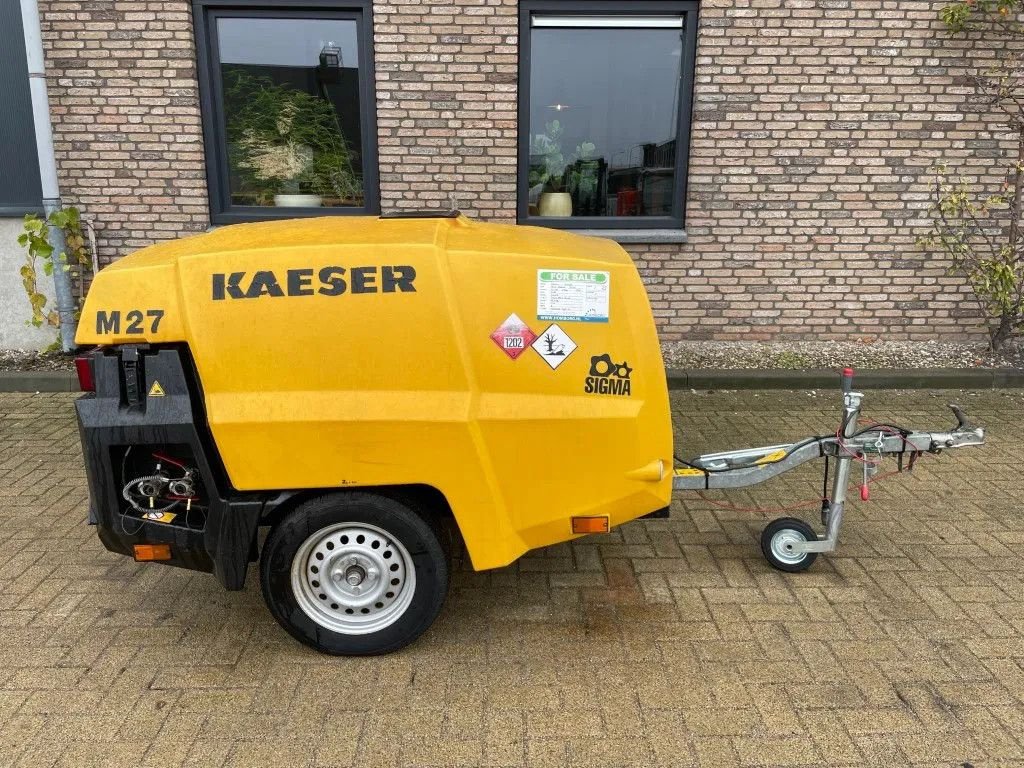 Kompressor des Typs Kaeser M27 Kubota 2,7 m3 / min 7 Bar 18 kW Mobiele Silent Diesel Compre, Gebrauchtmaschine in VEEN (Bild 1)