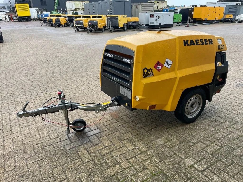 Kompressor tipa Kaeser M27 Kubota 2,7 m3 / min 7 Bar 18 kW Mobiele Silent Diesel Compre, Gebrauchtmaschine u VEEN (Slika 9)