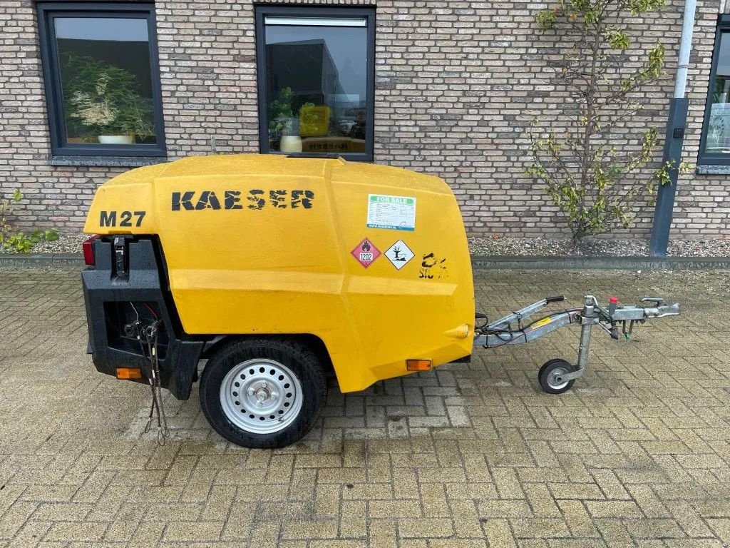 Kompressor tipa Kaeser M27 Kubota 2,7 m3 / min 7 Bar 18 kW Mobiele Silent Diesel Compre, Gebrauchtmaschine u VEEN (Slika 1)