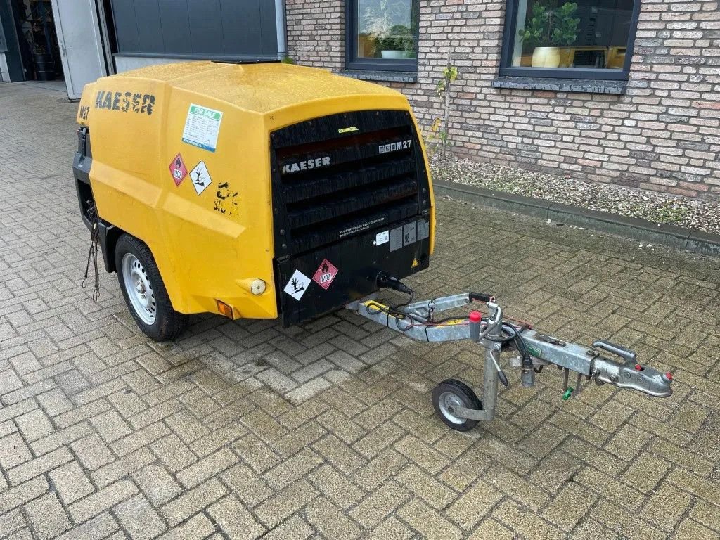 Kompressor Türe ait Kaeser M27 Kubota 2,7 m3 / min 7 Bar 18 kW Mobiele Silent Diesel Compre, Gebrauchtmaschine içinde VEEN (resim 5)