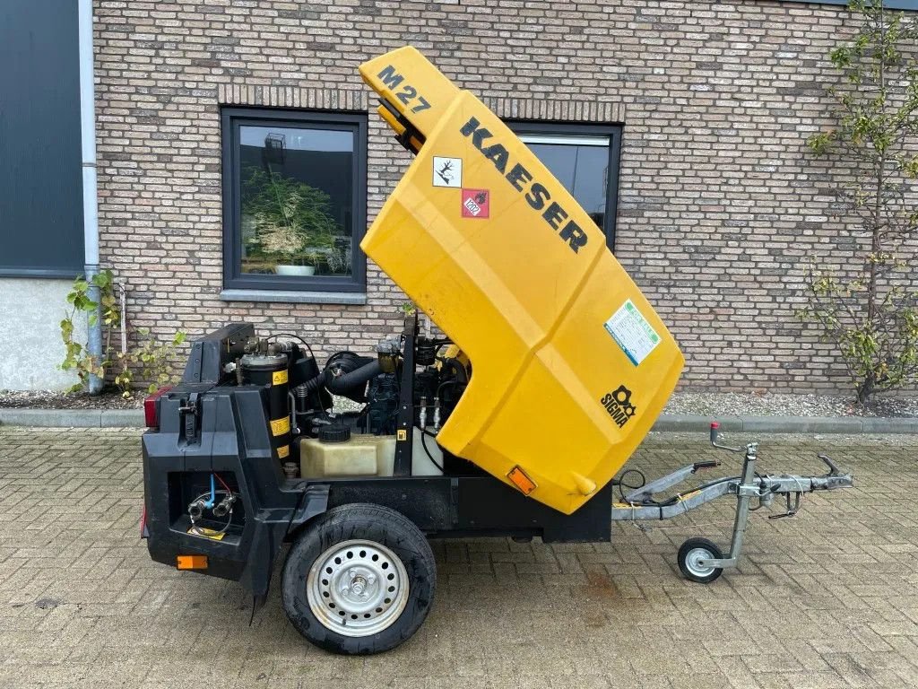 Kompressor tip Kaeser M27 Kubota 2,7 m3 / min 7 Bar 18 kW Mobiele Silent Diesel Compre, Gebrauchtmaschine in VEEN (Poză 9)