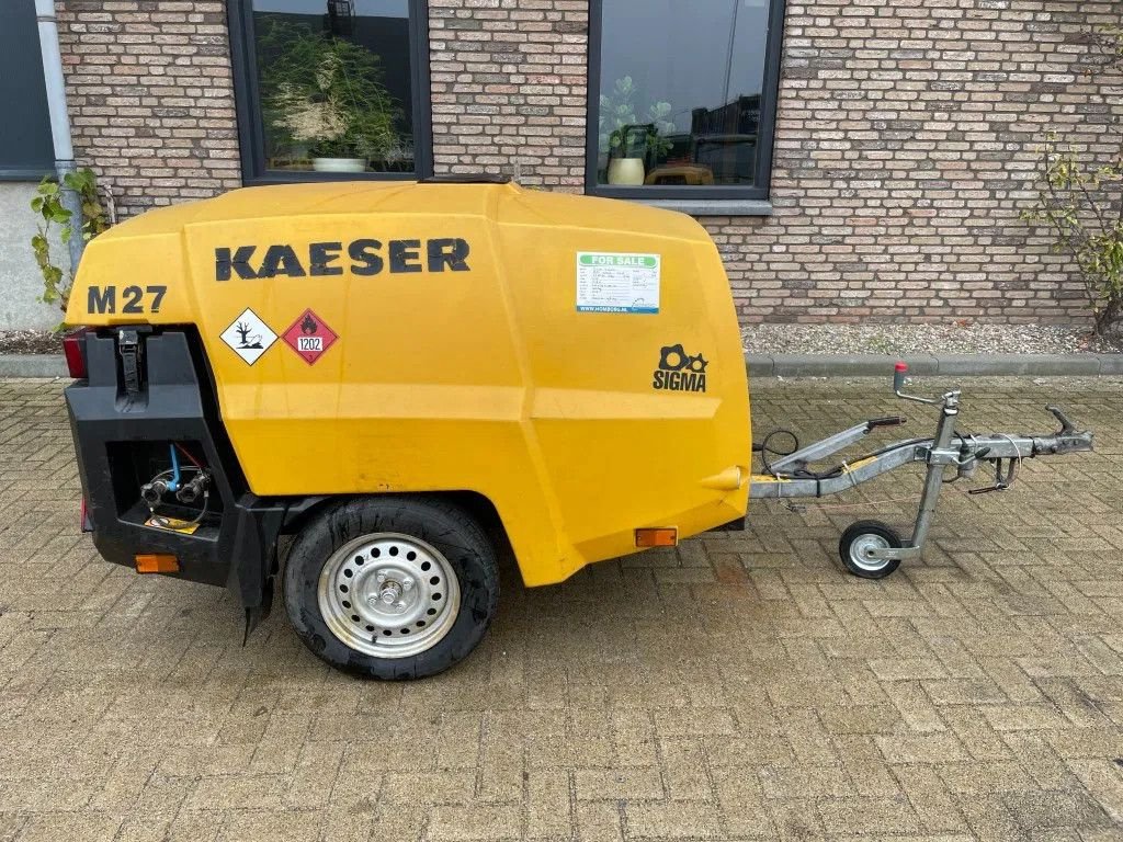 Kompressor tipa Kaeser M27 Kubota 2,7 m3 / min 7 Bar 18 kW Mobiele Silent Diesel Compre, Gebrauchtmaschine u VEEN (Slika 1)