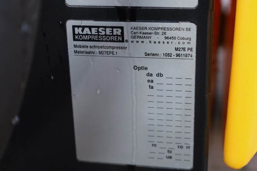 Kompressor van het type Kaeser M27E PE Valid inspection, *Guarantee! E-Power Emi, Gebrauchtmaschine in Groenlo (Foto 7)