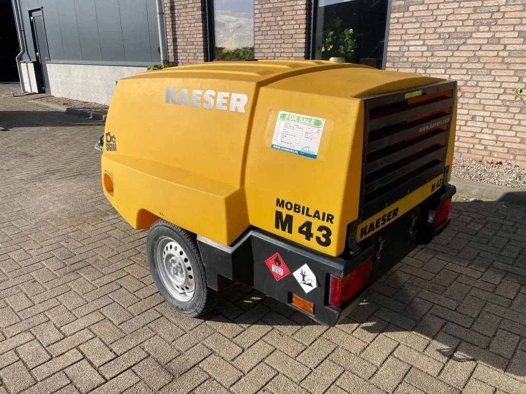 Kompressor tip Kaeser M43 Kubota 4,2 m3 / min 7 Bar 30 kW mobiele Compressor, Gebrauchtmaschine in VEEN (Poză 3)