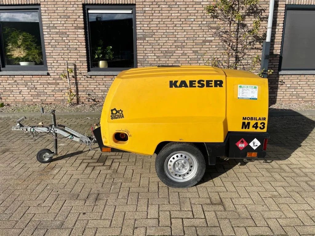 Kompressor tip Kaeser M43 Kubota 4,2 m3 / min 7 Bar 30 kW mobiele Compressor, Gebrauchtmaschine in VEEN (Poză 2)