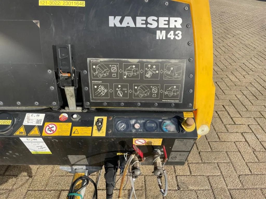 Kompressor от тип Kaeser M43 Kubota 4,2 m3 / min 7 Bar 30 kW mobiele Compressor, Gebrauchtmaschine в VEEN (Снимка 4)