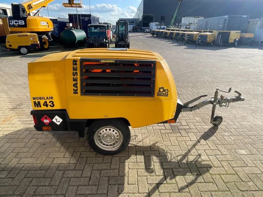 Kompressor del tipo Kaeser M43 Kubota 4,2 m3 / min 7 Bar 30 kW mobiele Compressor, Gebrauchtmaschine en VEEN (Imagen 9)