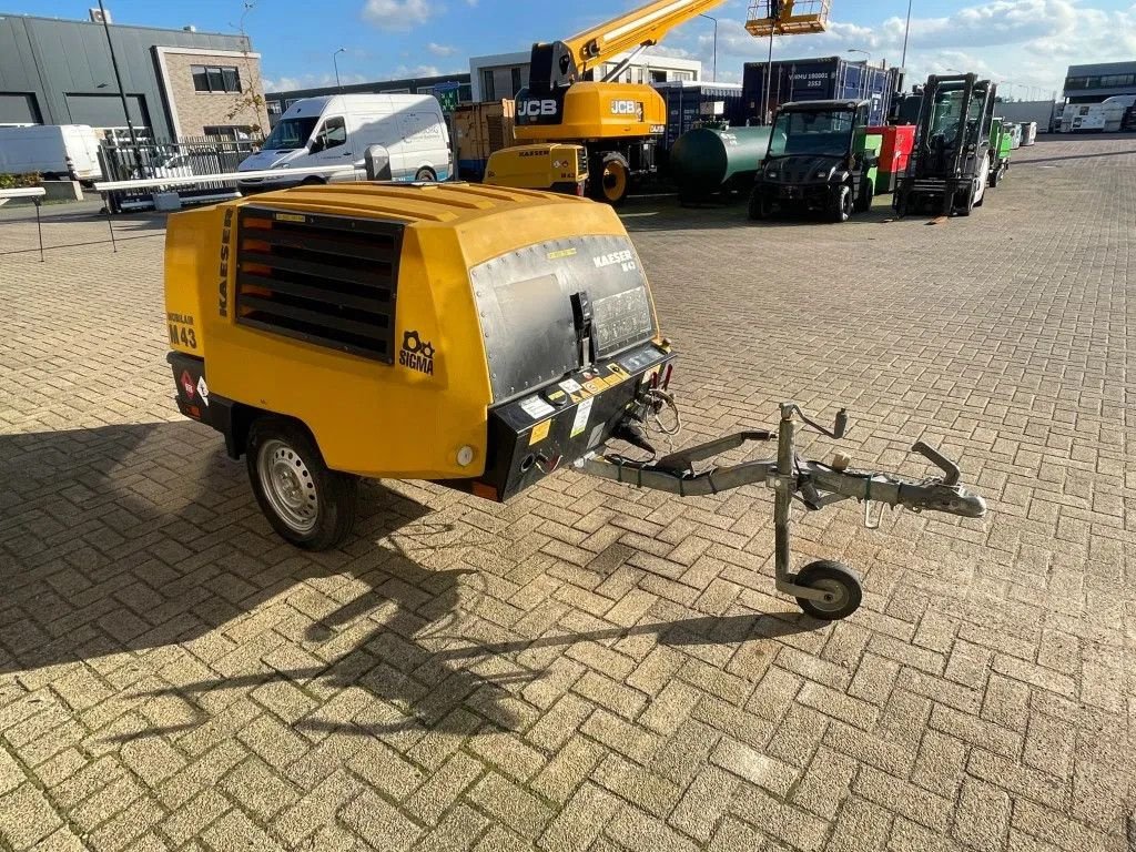 Kompressor a típus Kaeser M43 Kubota 4,2 m3 / min 7 Bar 30 kW mobiele Compressor, Gebrauchtmaschine ekkor: VEEN (Kép 8)