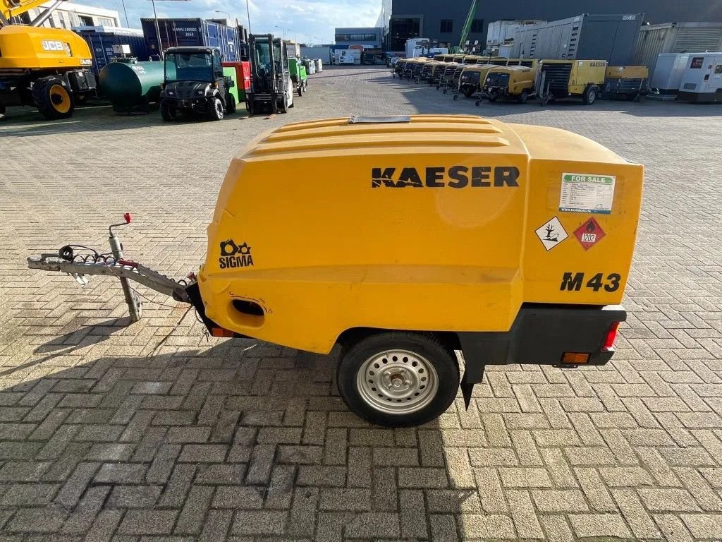 Kompressor a típus Kaeser M43 Kubota 4,2 m3 / min 7 Bar 30 kW mobiele Compressor, Gebrauchtmaschine ekkor: VEEN (Kép 5)