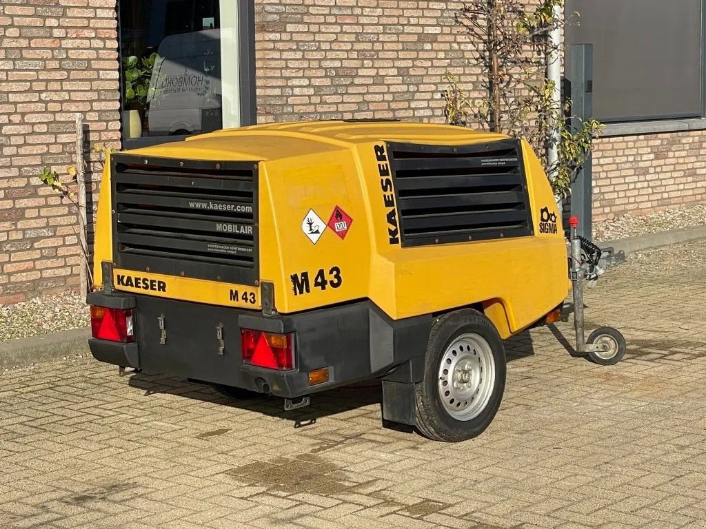 Kompressor a típus Kaeser M43 Kubota 4,2 m3 / min 7 Bar 30 kW mobiele Compressor, Gebrauchtmaschine ekkor: VEEN (Kép 1)