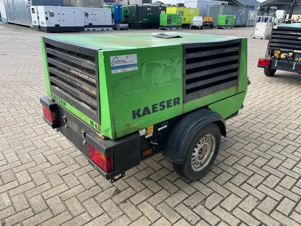 Kompressor des Typs Kaeser M43 Kubota 4,2 m3 / min 7 Bar 30 kW Mobiele Silent Diesel Compre, Gebrauchtmaschine in VEEN (Bild 5)