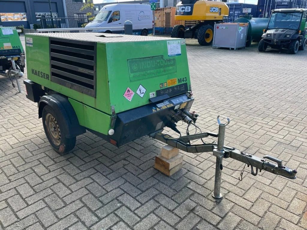 Kompressor des Typs Kaeser M43 Kubota 4,2 m3 / min 7 Bar 30 kW Mobiele Silent Diesel Compre, Gebrauchtmaschine in VEEN (Bild 10)