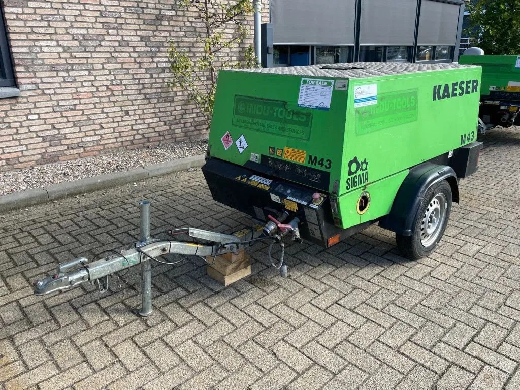 Kompressor des Typs Kaeser M43 Kubota 4,2 m3 / min 7 Bar 30 kW Mobiele Silent Diesel Compre, Gebrauchtmaschine in VEEN (Bild 3)